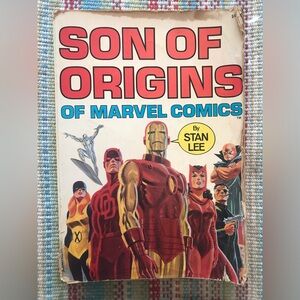 Stan Lee 1975 Son of Origins of Marvel Comics Paperback
